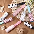 24 Pcs Lint Roller for Pet Hair Extra Sticky and Clothes,Mini Travel Lint Rollers Disposable Sheets Remove Dog/Cat Hair for Home Car Travel Use