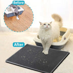 Cat Litter Trapping Mat, Waterproof Honeycomb Sifting Extra Easy Clean