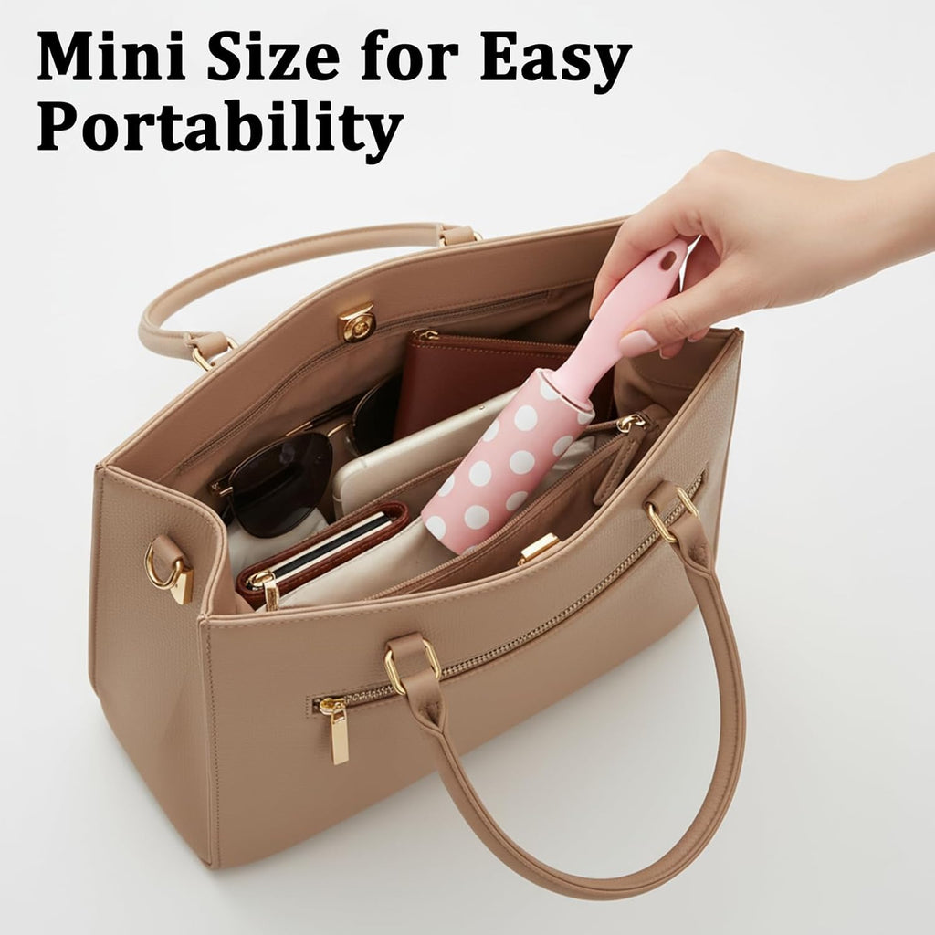 24 Pcs Lint Roller for Pet Hair Extra Sticky and Clothes,Mini Travel Lint Rollers Disposable Sheets Remove Dog/Cat Hair for Home Car Travel Use