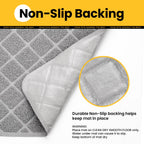 Cat Litter Mat, 30" X 20" Premium Durable PVC, Non-Slip, Less Waste, Urine Waterproof