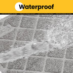Cat Litter Mat, 24" X 17" Premium Durable PVC, Non-Slip, Less Waste, Urine Waterproof