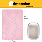 Cat Litter Mat, 35" X 23" Premium Durable PVC, Non-Slip, Less Waste, Urine Waterproof
