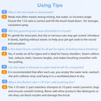 3-In-1 Pet Steam Brush for Dogs & Cats - Rechargeable Deshedding Tool with Gentle Mist, Self-Cleaning, Safe Rounded Tips