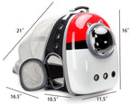 Back Expandable Cat Carrier Backpack, Backpack for Cats Kitten Small Puppy, Airline Approved Cat Bubble Backpack, Space Capsule Astronaut Carrier