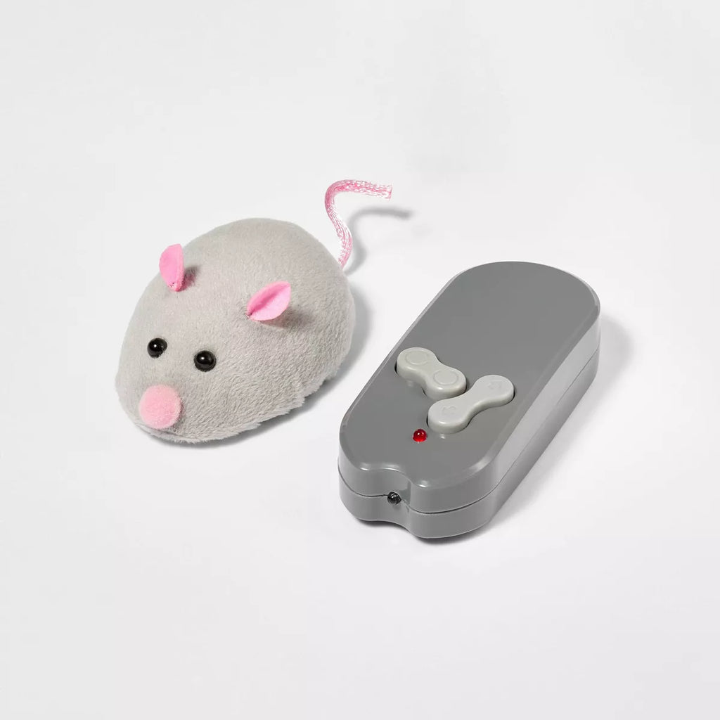 Electronic Chasing Mouse Cat Toy - Boots & Barkley™ - Gray