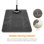 Cat Litter Mat - 34"X26" Honeycomb Double Layer, Urine Waterproof, and Easy to Clean